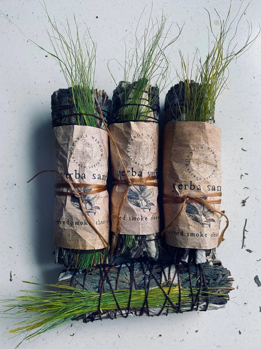 •YERBA SANTA• smoke cleansing bundle