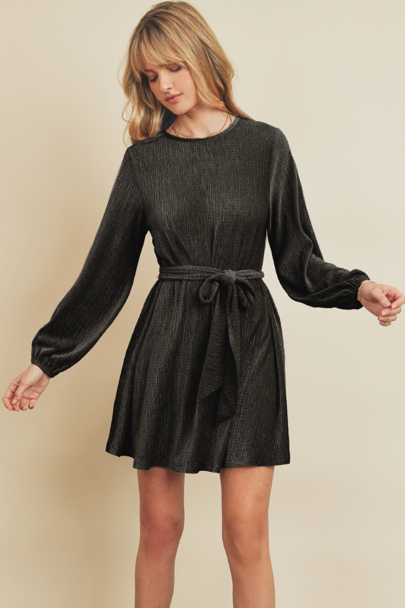 •OLIVIA• velvet tunic dress