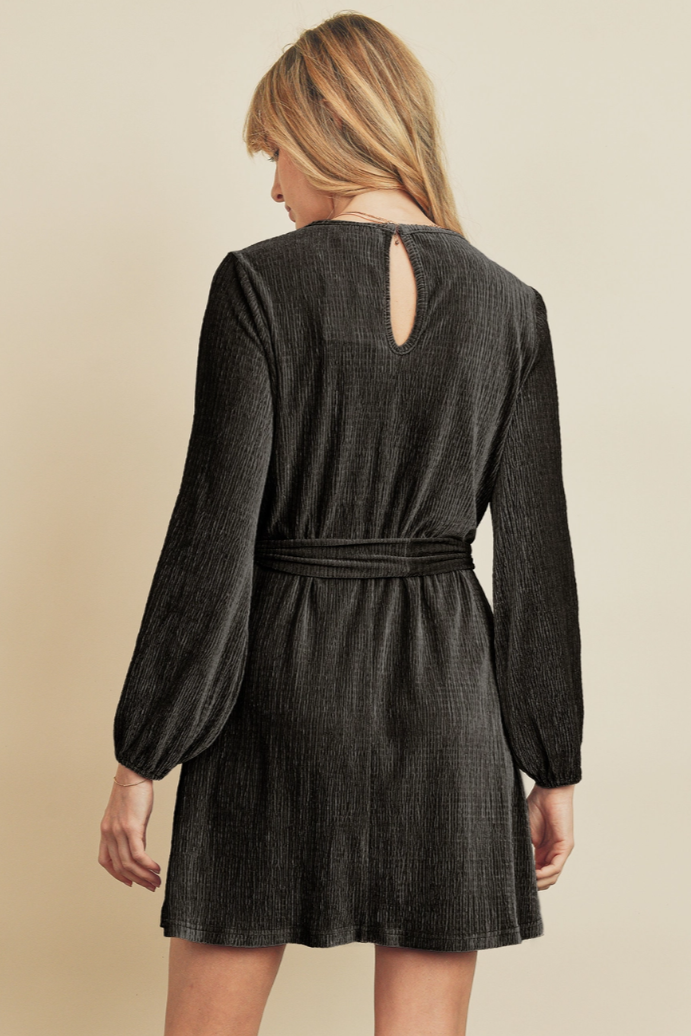 •OLIVIA• velvet tunic dress