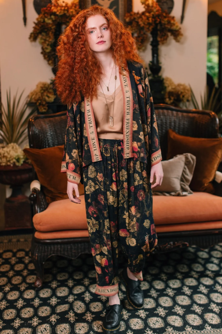 •HEART OF GOLD• bamboo pants