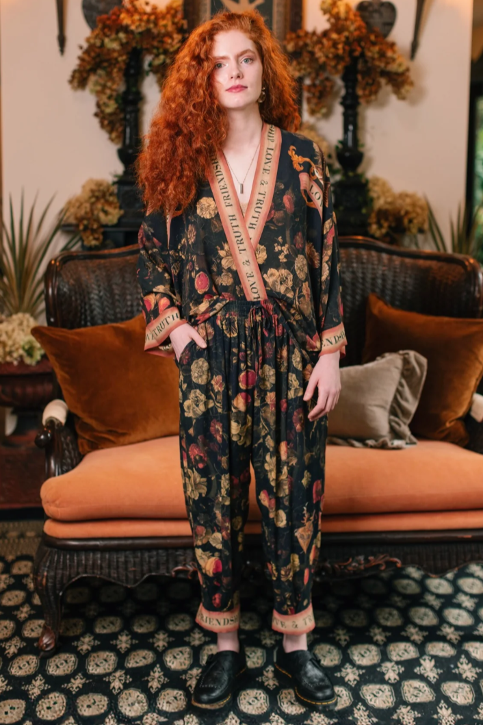 •HEART OF GOLD• bamboo pants