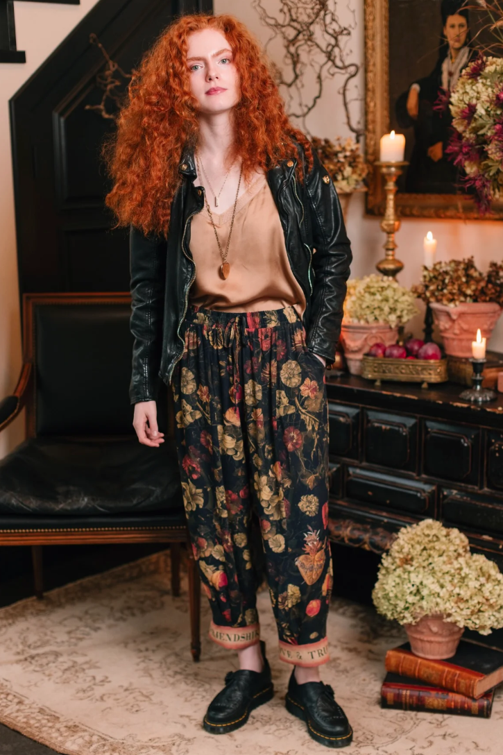 •HEART OF GOLD• bamboo pants