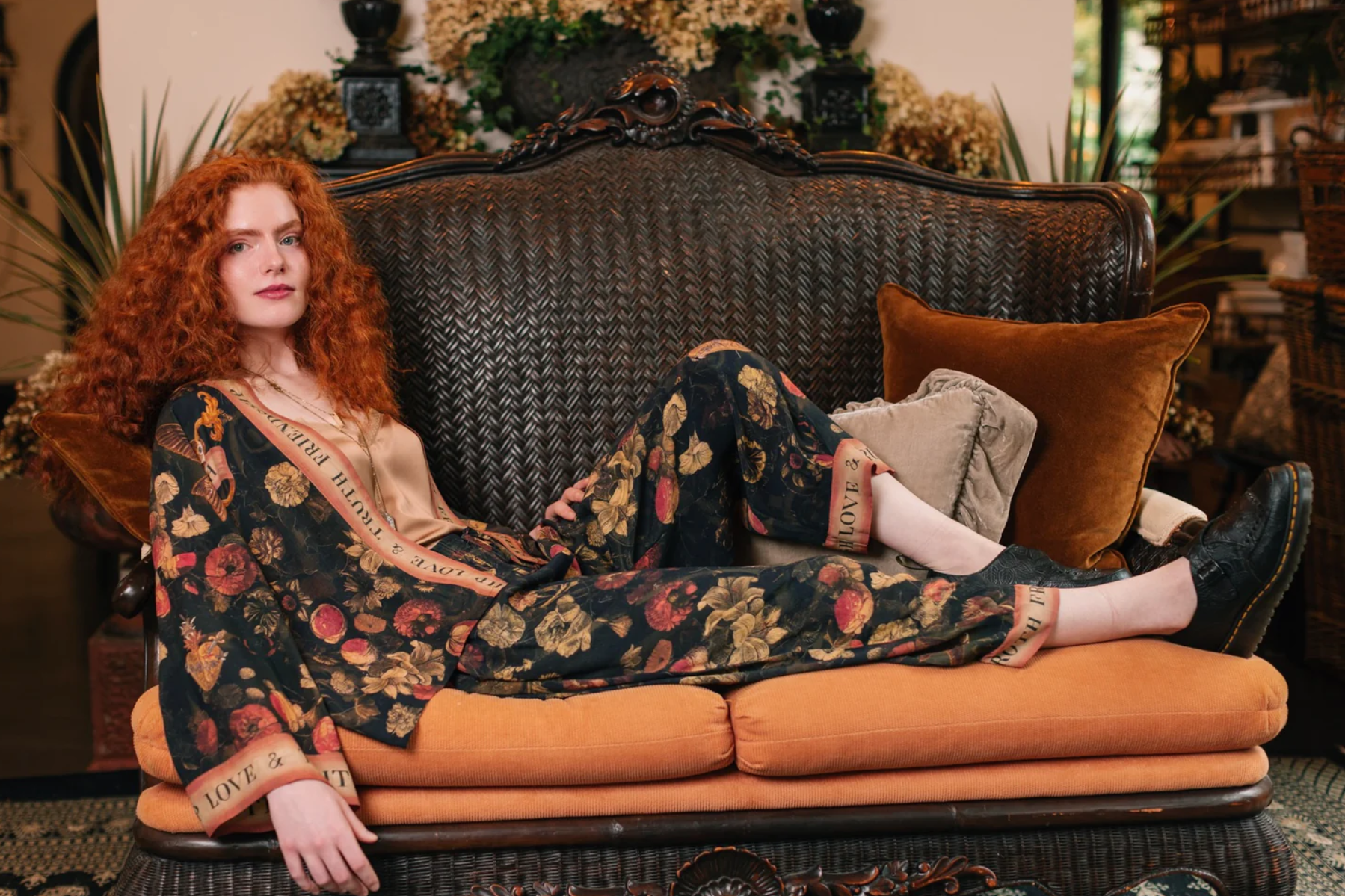 •HEART OF GOLD• bamboo pants