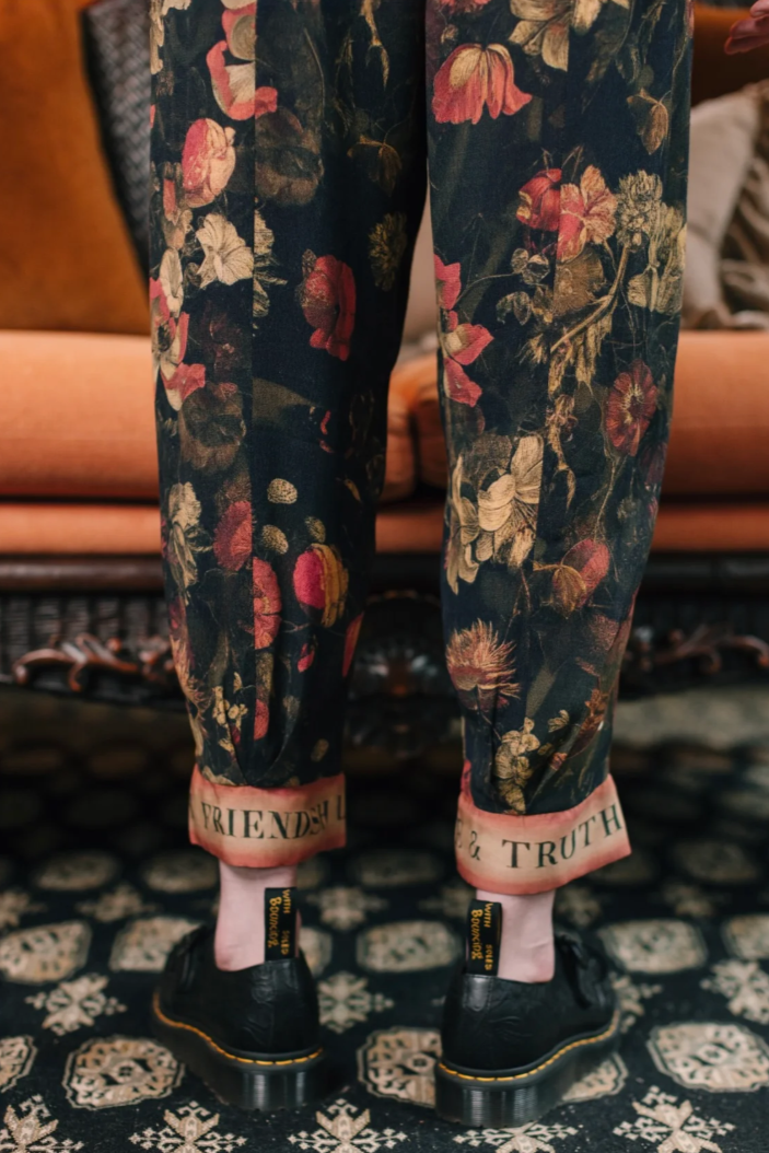 •HEART OF GOLD• bamboo pants