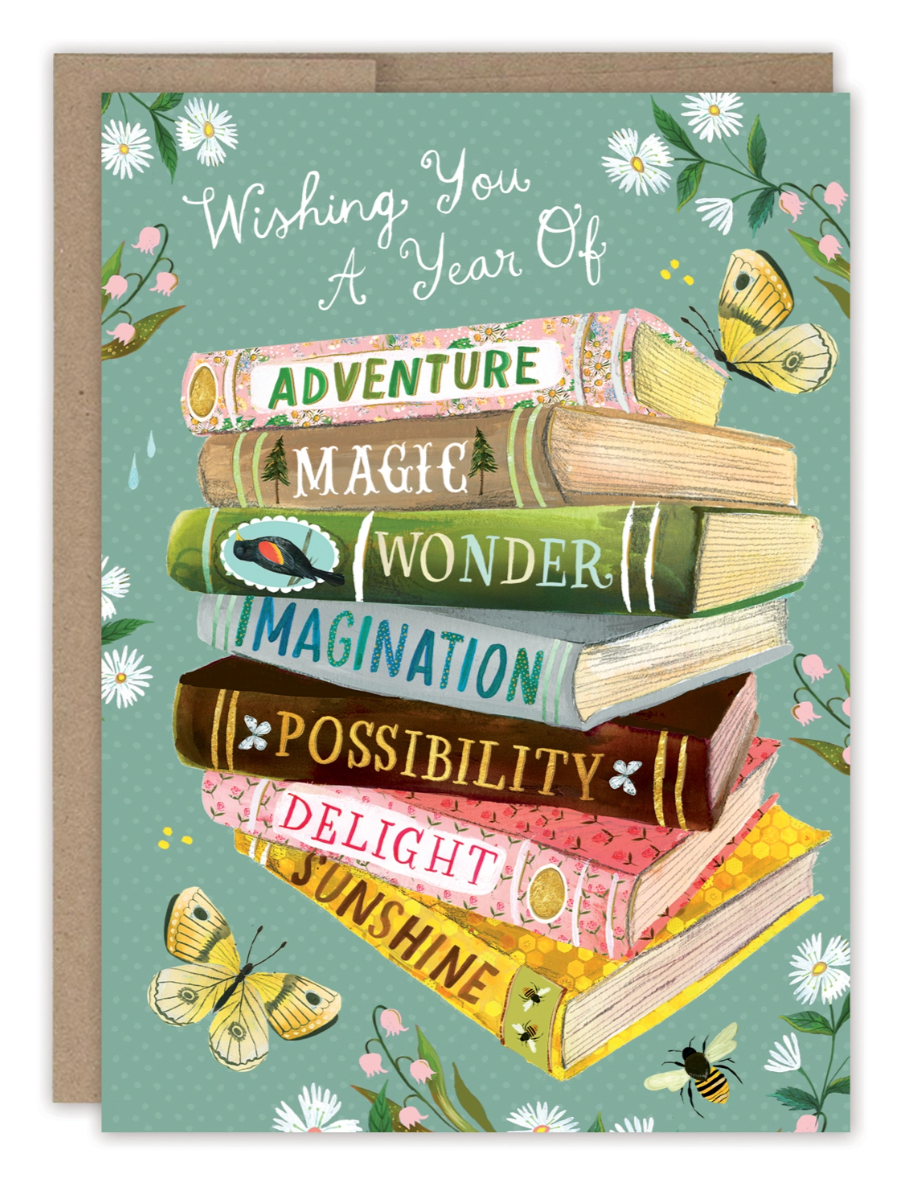 •A YEAR OF WISHES• birthday card