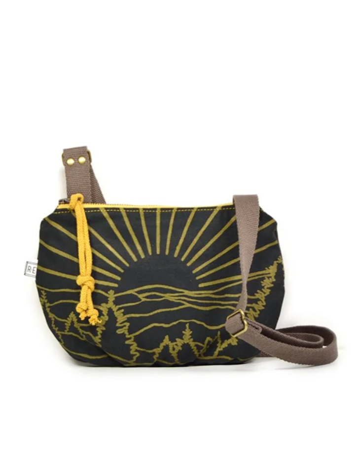 •DATE PURSE - ROAN• waxed canvas crossbody