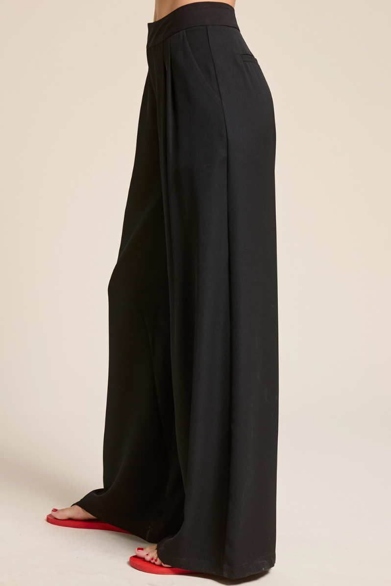 •BROOKE• pleated wide leg pants