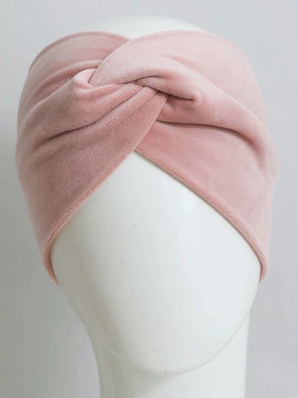 •VELVET TWIST HEADBAND•