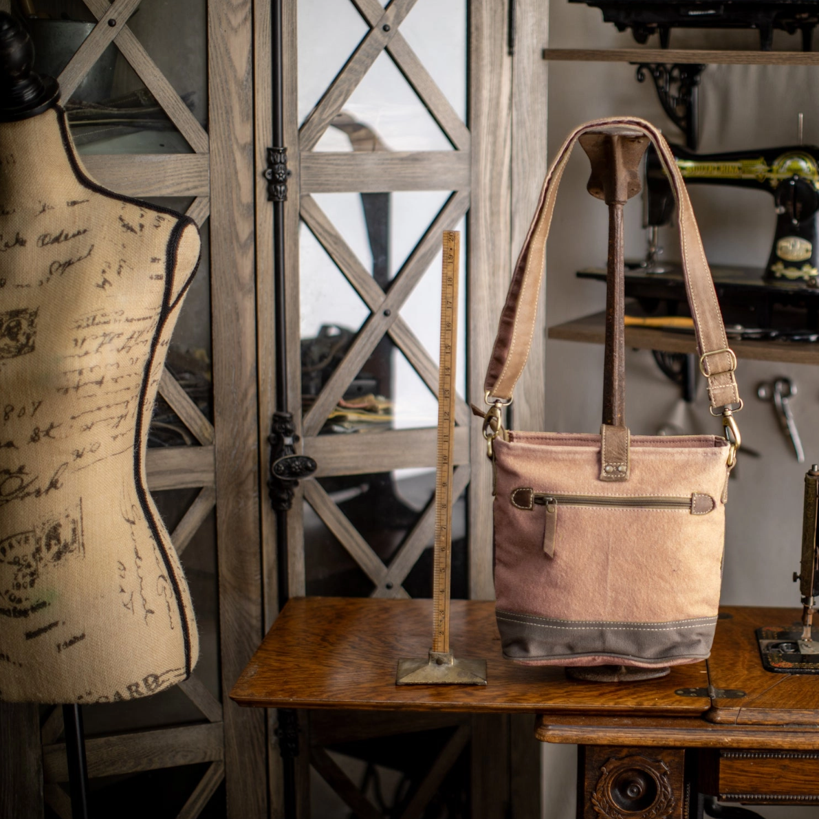 •FIREWEED• recycled canvas medium sling