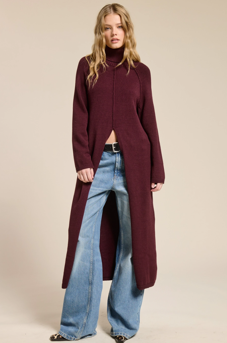 •GWEN• turtleneck sweater tunic