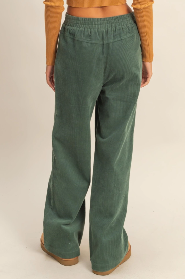 •ROBERTA• relaxed fit cotton corduroy pants
