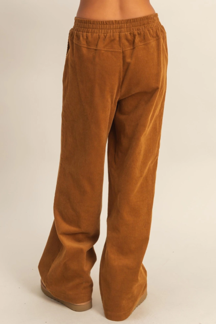 •ROBERTA• relaxed fit cotton corduroy pants