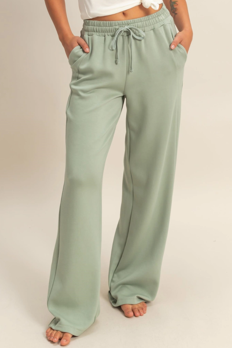 •ELLIOT• cozy straight leg pants