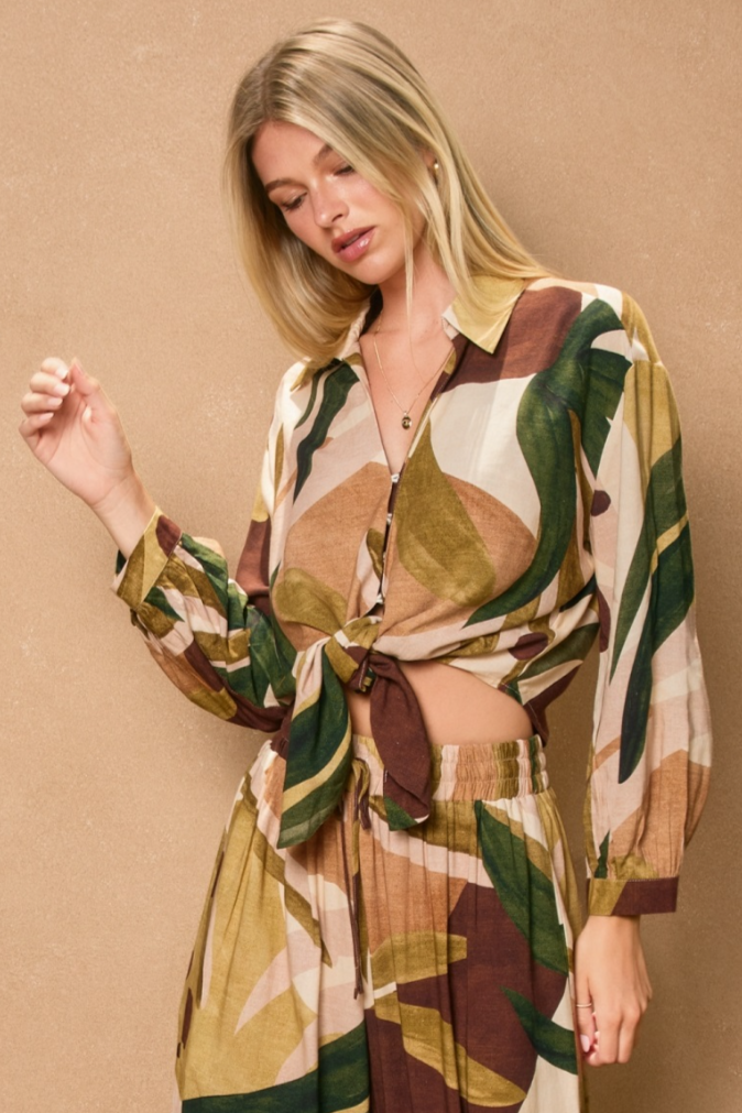 •COCONUT GROVE• top & pants separates