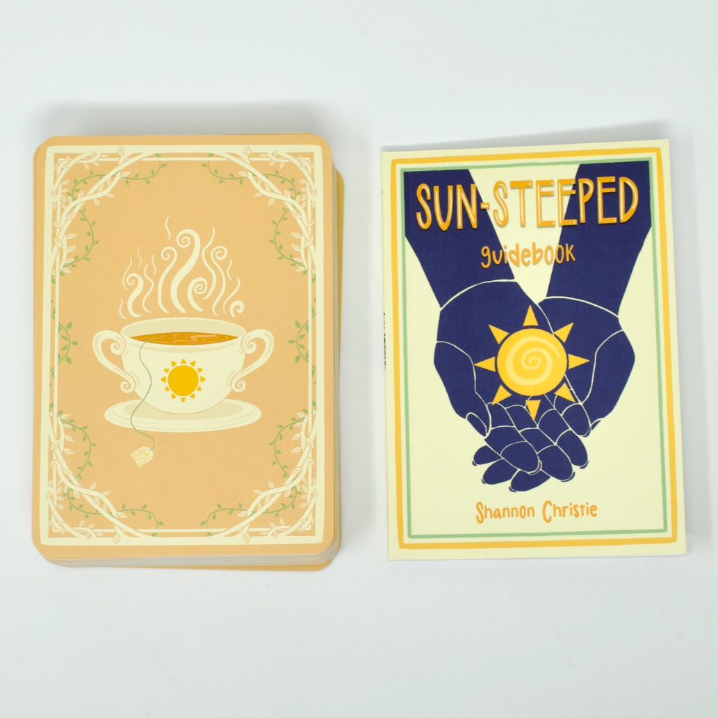 •SUN-STEEPED• affirmation card deck