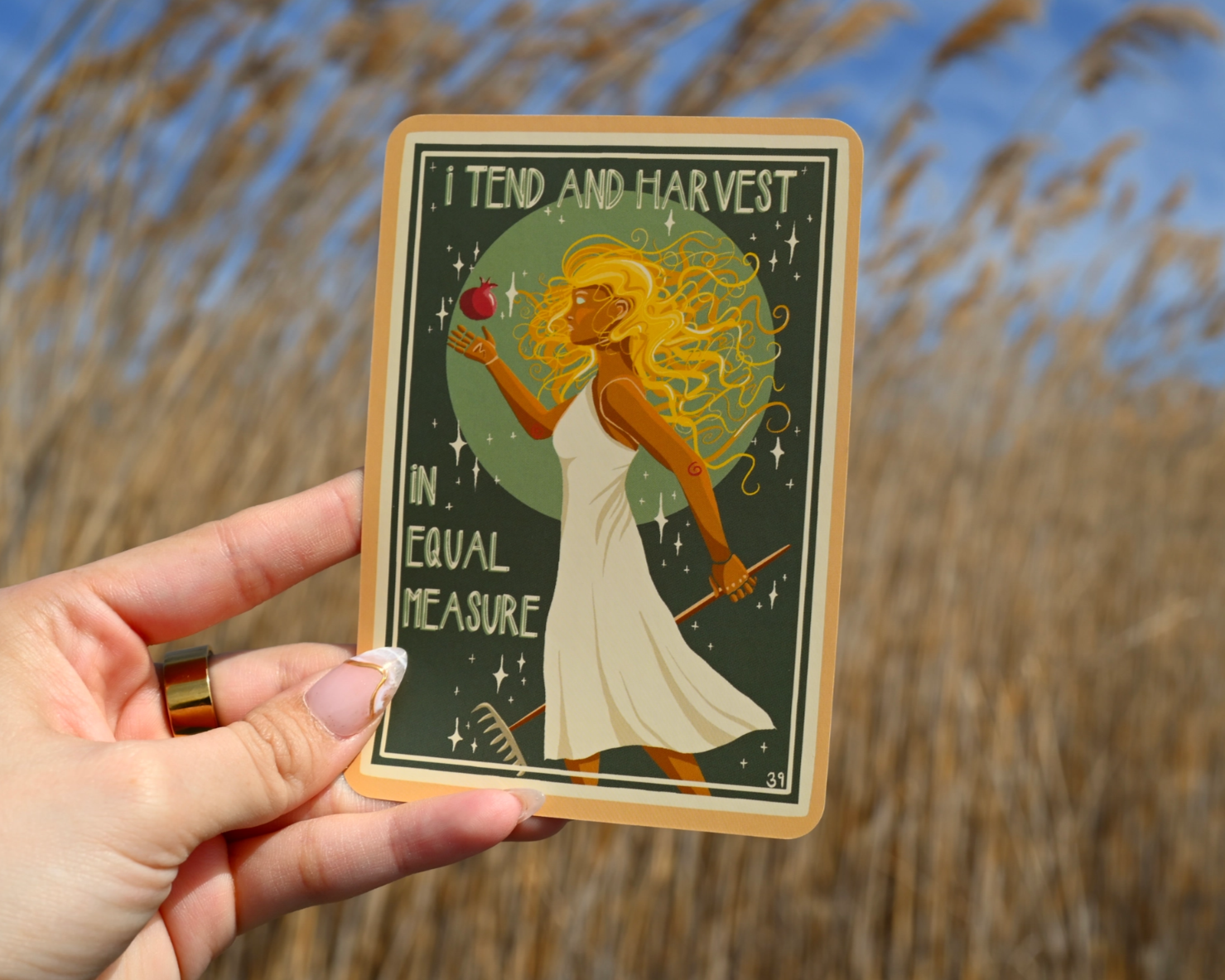 •SUN-STEEPED• affirmation card deck