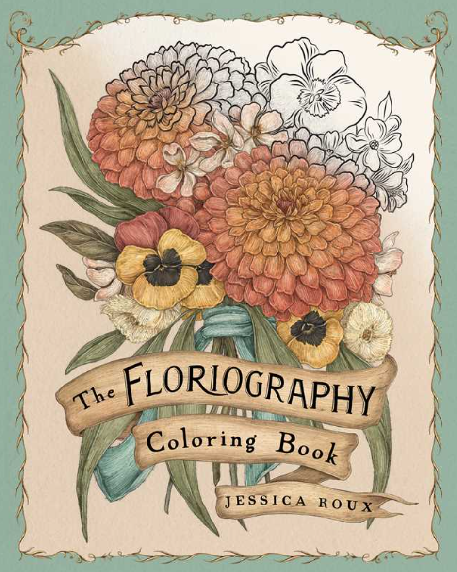 •FLORIOGRAPHY• coloring book