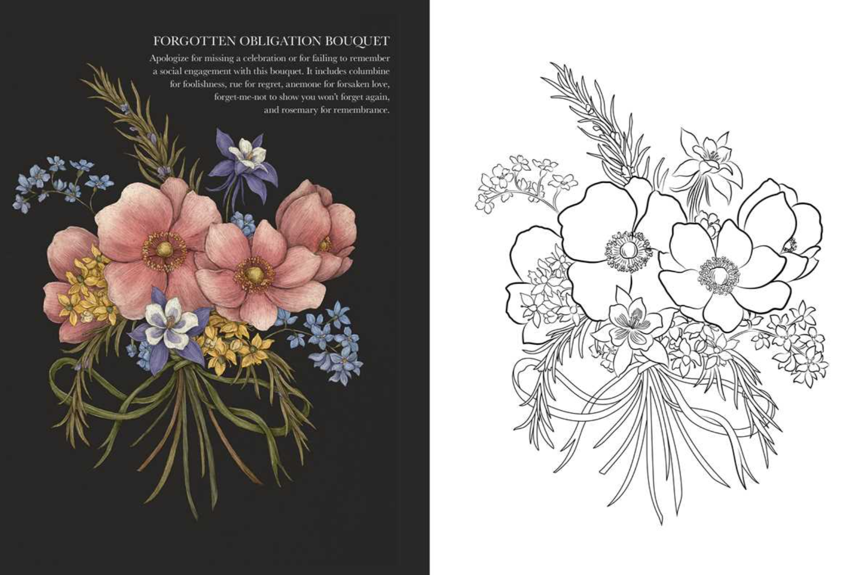 •FLORIOGRAPHY• coloring book