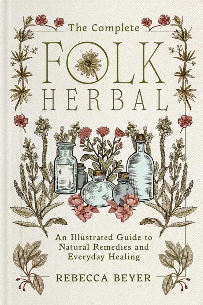 •COMPLETE FOLK HERBAL• hardcover book