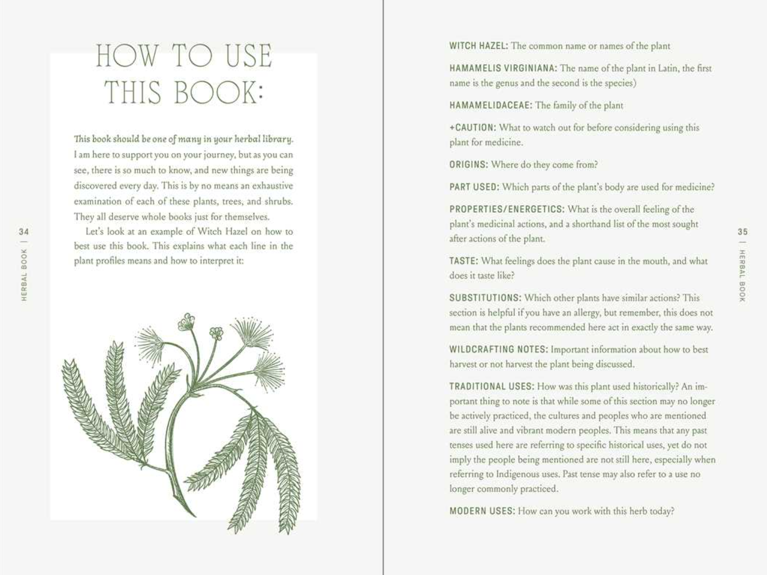 •COMPLETE FOLK HERBAL• hardcover book