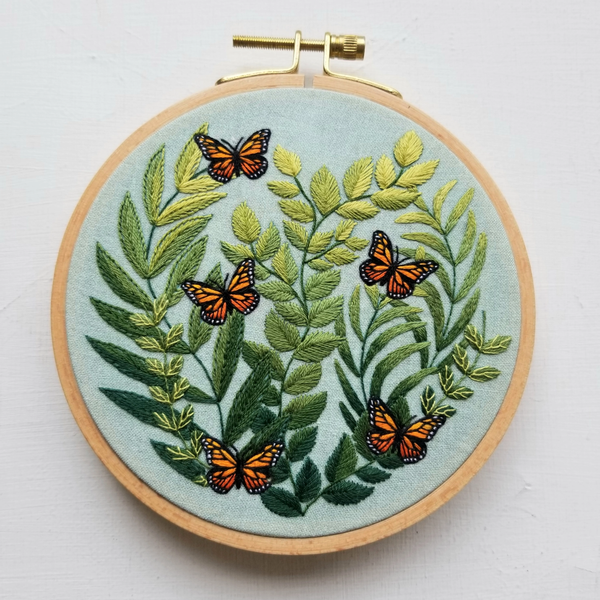 •LOVE GROWS• intermediate embroidery kit