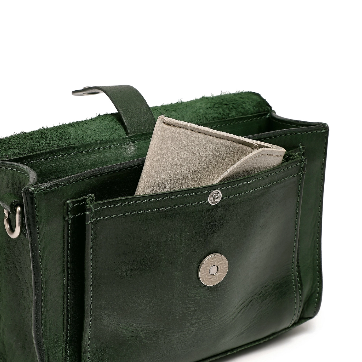 •TAOS• genuine leather crossbody