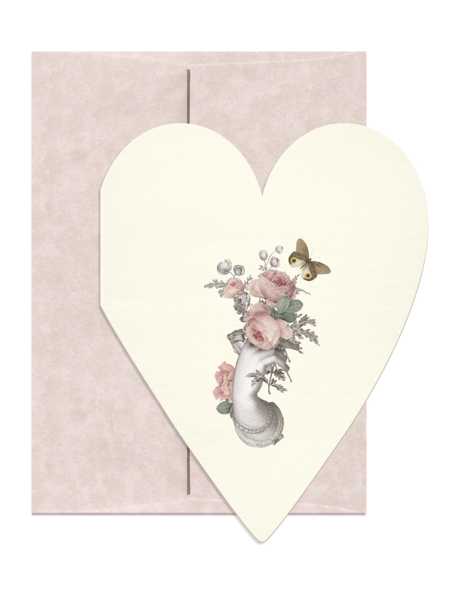 •ROSE HEART• greeting card