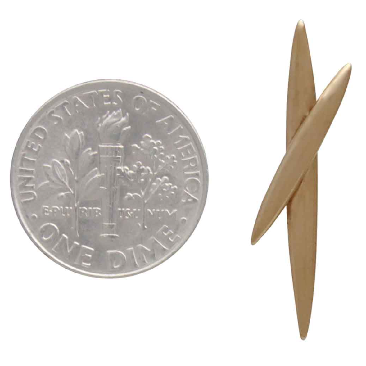 •YOU ARE HERE• bronze stud earrings