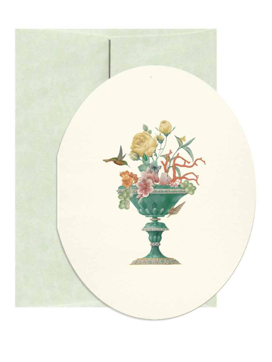 •JADE VANITAS• greeting card