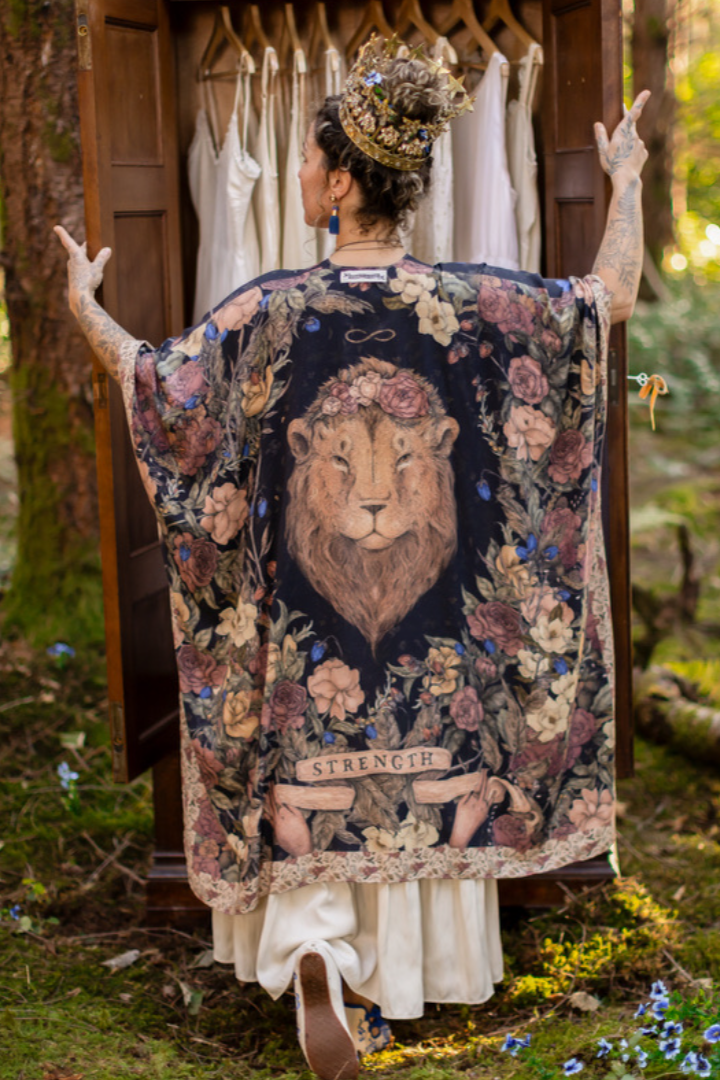 •LIONHEART• ruana style bamboo cardigan