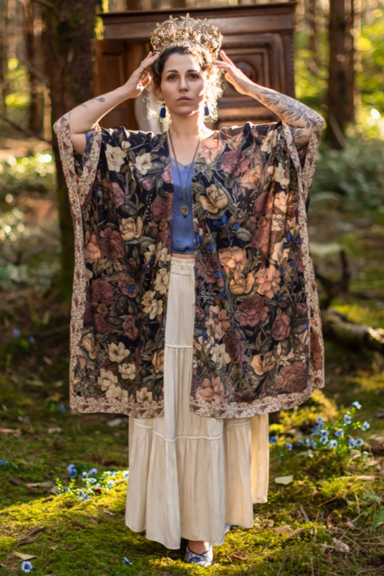•LIONHEART• ruana style bamboo cardigan