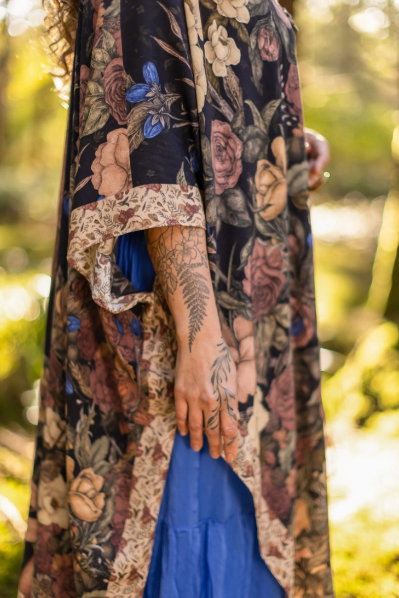 •LIONHEART• ruana style bamboo cardigan