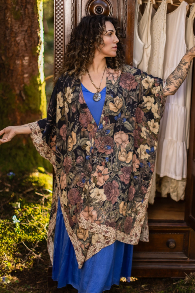 •LIONHEART• ruana style bamboo cardigan