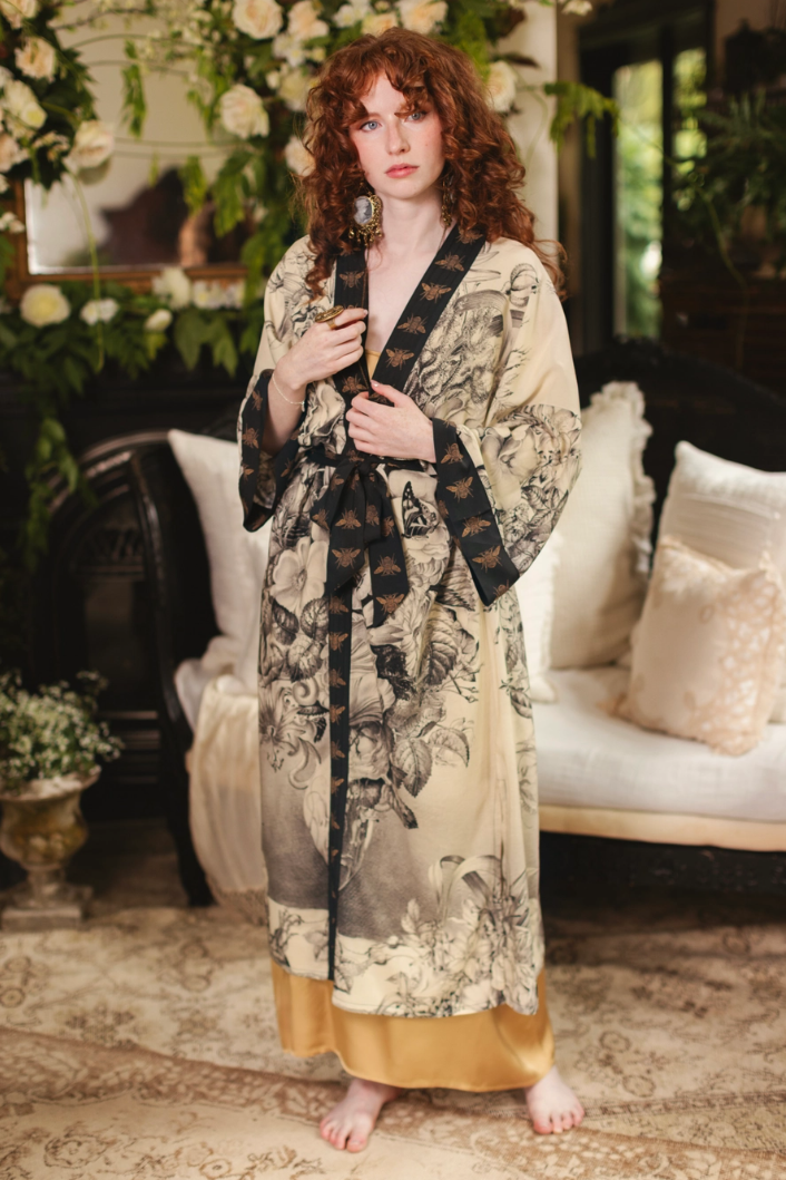•HONEY & THE MOON• duster style bamboo cardigan