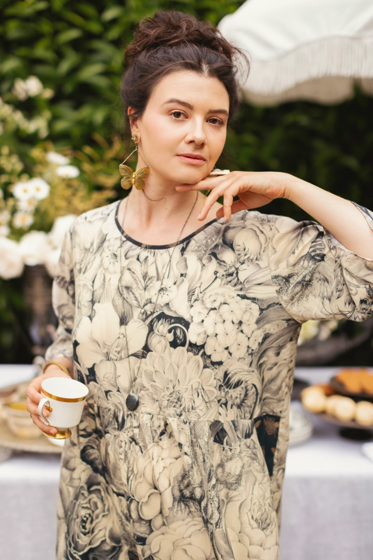 •HONEY & THE MOON• bamboo tunic dress