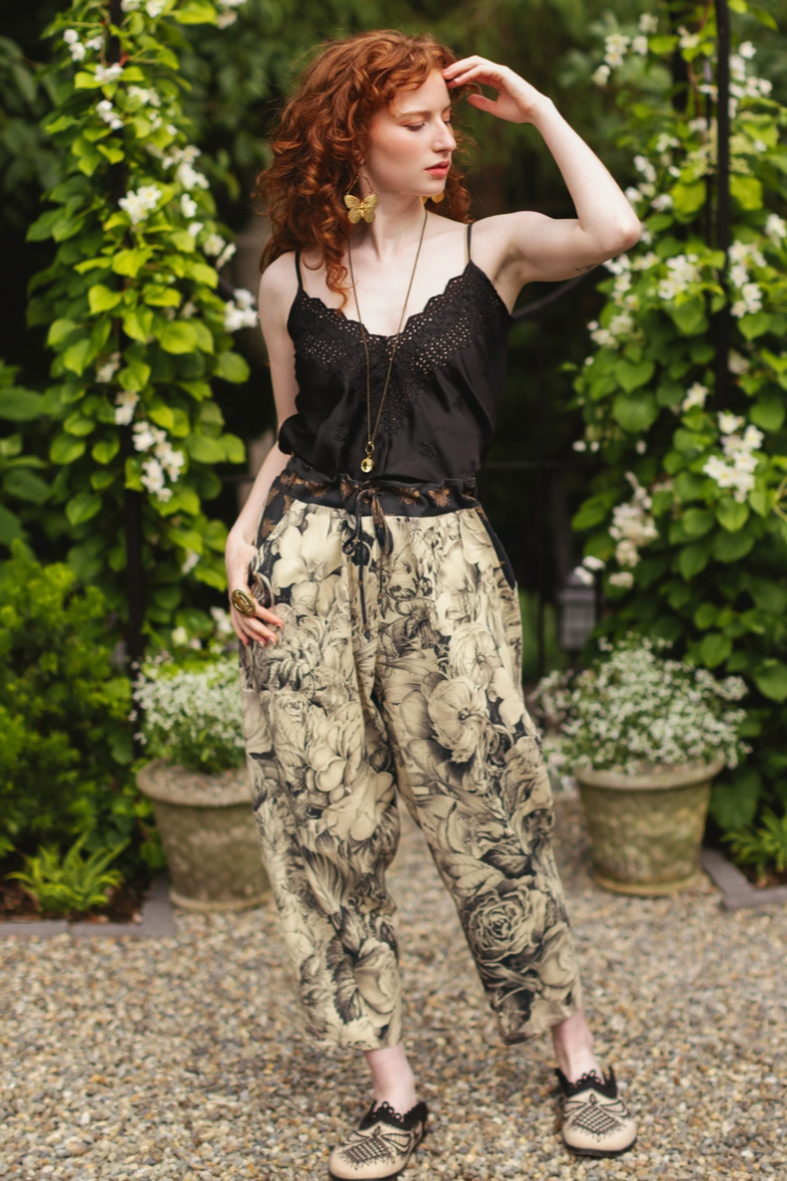 •HONEY & THE MOON• linen/bamboo pants