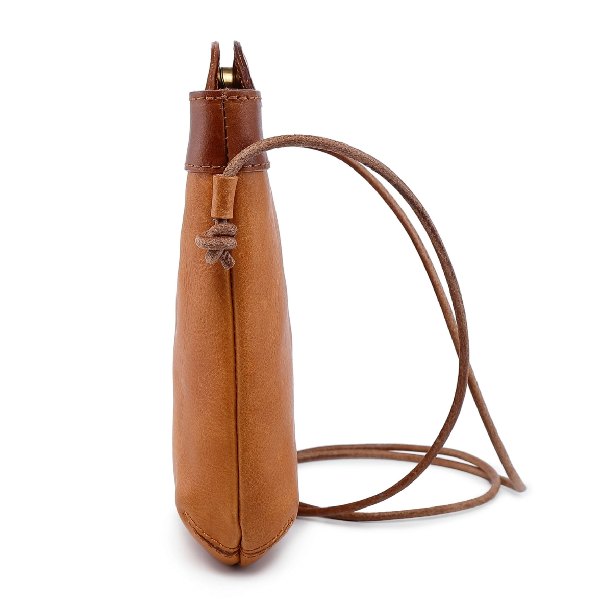 •PUEBLO• caramel leather crossbody/shoulder bag
