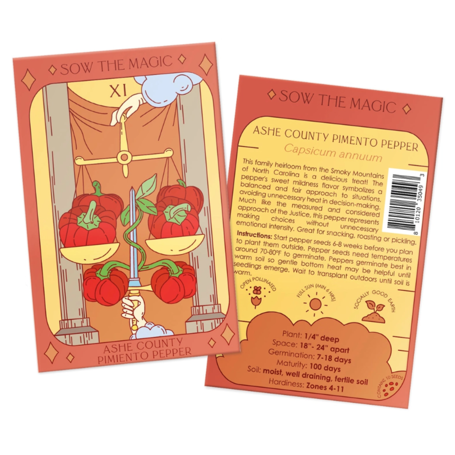 •SEEDS - FRUITS & VEGGIES• tarot inspired garden (various options)