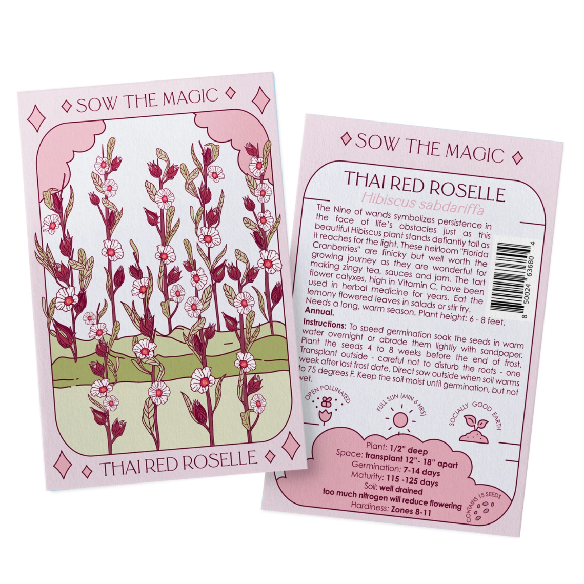 •SEEDS - FLOWERS• tarot inspired garden (various options)