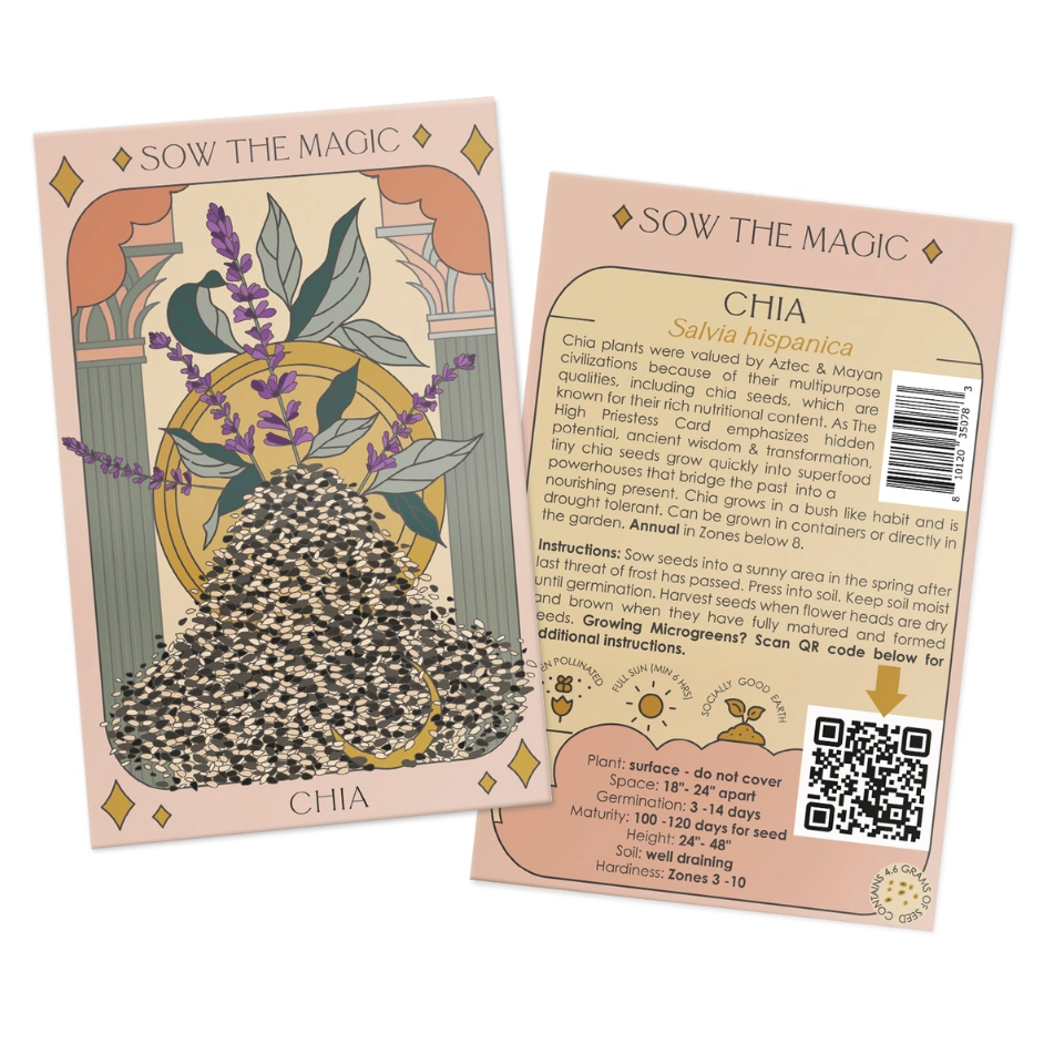 •SEEDS - HERBS & GREENS• tarot inspired garden (various options)