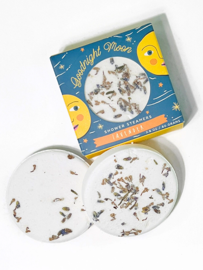 •GOODNIGHT MOON• lavender shower steamer set