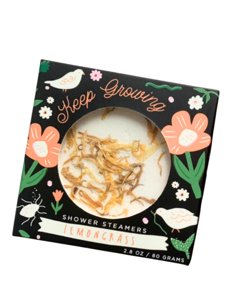 •KEEP GROWING• lemongrass shower steamer set