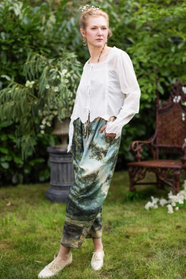 •MYTHMAKER• linen/bamboo pants
