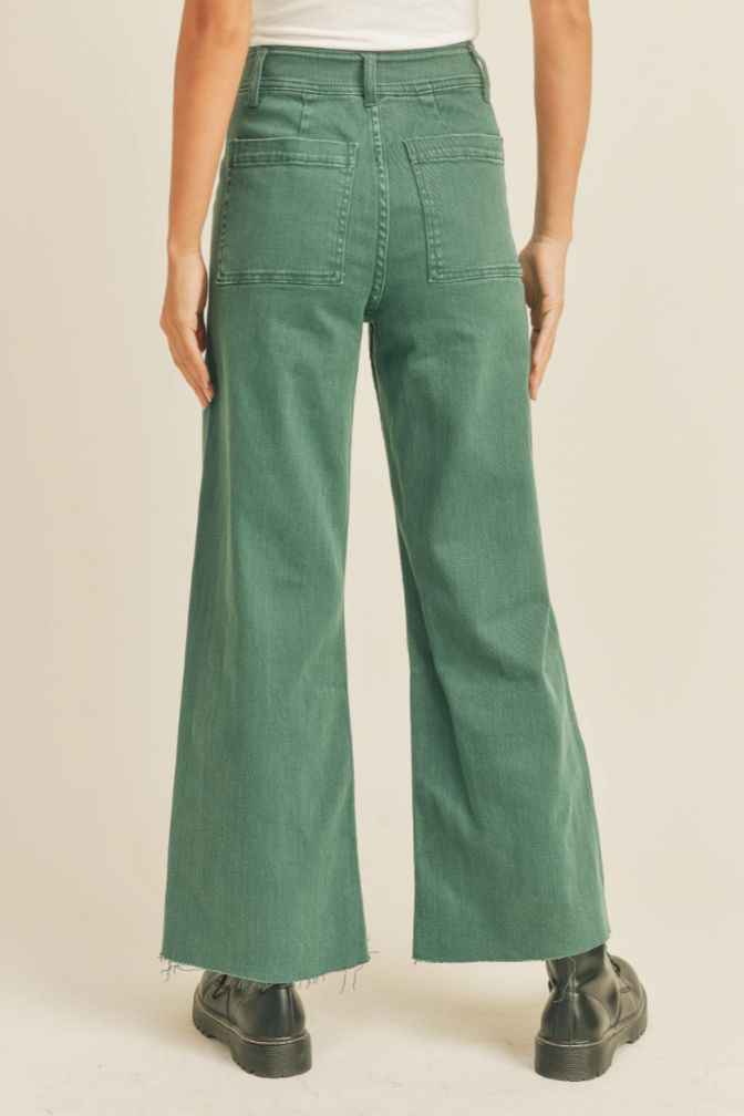 •ALBA• straight leg denim pants