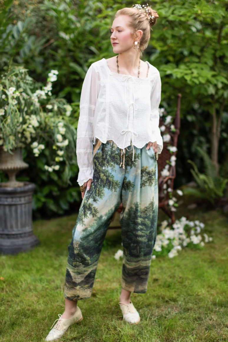 •MYTHMAKER• linen/bamboo pants