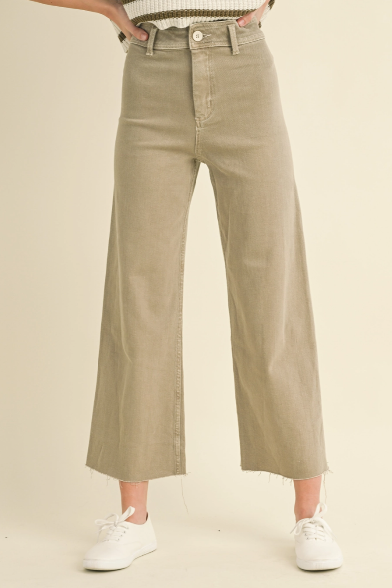 •ALBA• straight leg denim pants