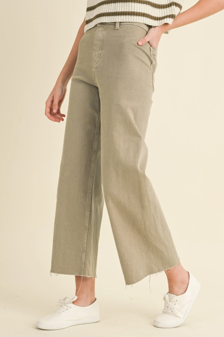 •ALBA• straight leg denim pants