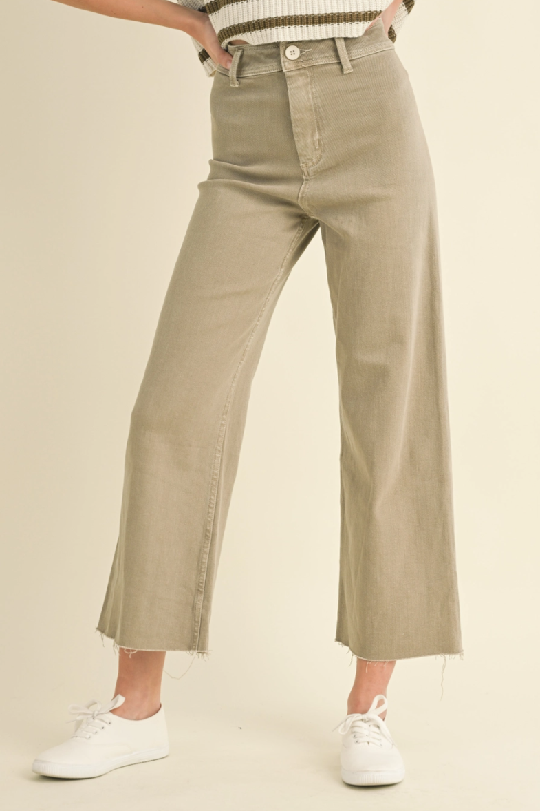 •ALBA• straight leg denim pants
