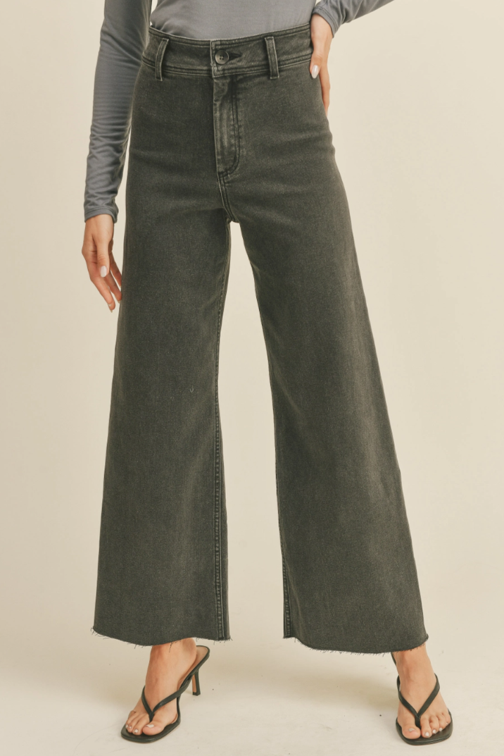 •ALBA• straight leg denim pants