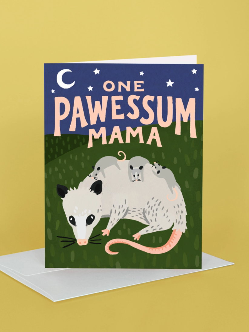 •PAWESSUM• mom card
